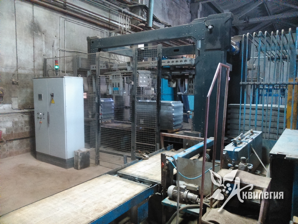 Упаковка плитки в заводских условиях