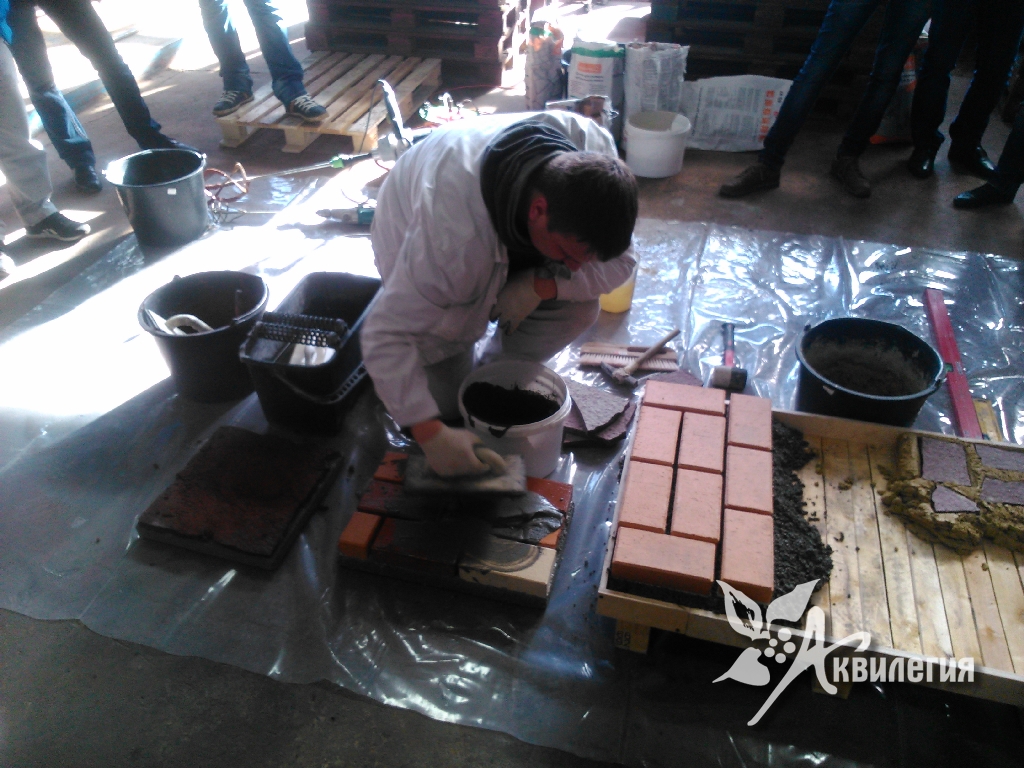 Мастер-класс по по применению немецких растворов для систем мощения