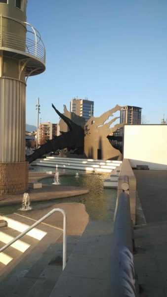 Скульптура дракона - Парк Испании