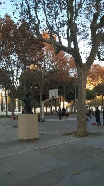 Игровая площадка в Парке Испании