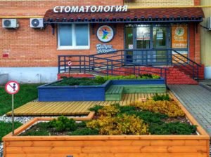 Ландшафтный дизайн - проект Стоматология-4