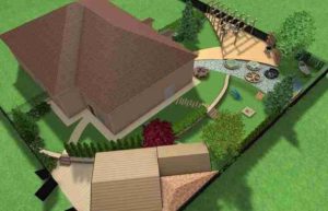 Ландшафтный дизайн - проект У Глобуса Смена-1