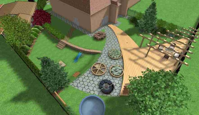 Ландшафтный дизайн - проект У Глобуса Смена-2