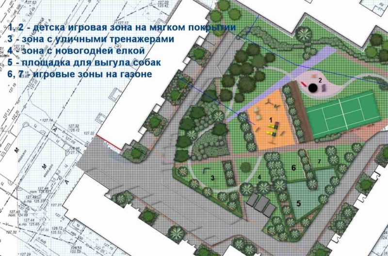 Ньютона Ландшафтный проект